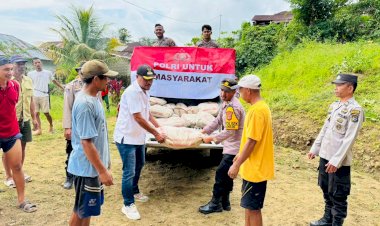 Polsek-Kuwus-Gelar-Baksos-Jelang-HUT-Bhayangkara-ke-79